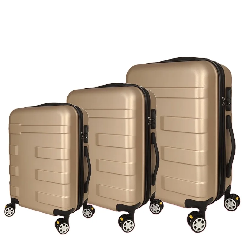 Dongguan Abs 3 шт. пластиковый чемодан от производителя прямые сумки для багажа и путешествий туризм
