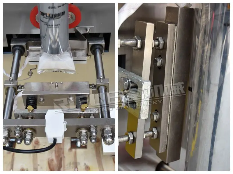 Automatic silica gel granule packing machine