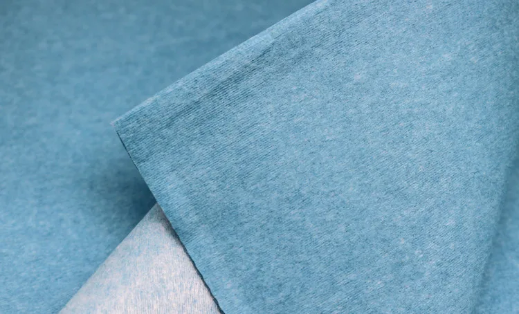 Customized polyester viscose material spunlace nonwoven non woven fabric for wet