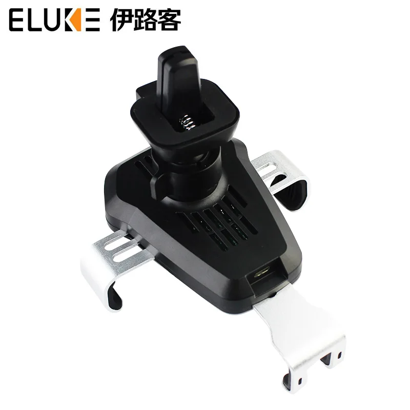 
Aluminum alloy wireless charging car mobile phone support for outlet and Instrument desk 