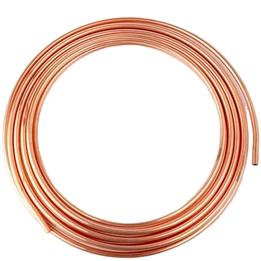 1/4 5/8 3/8 1/2 Inch Refrigeration Copper Tube Pancake Coil Copper Pipe Air Conditioner Copper Tube