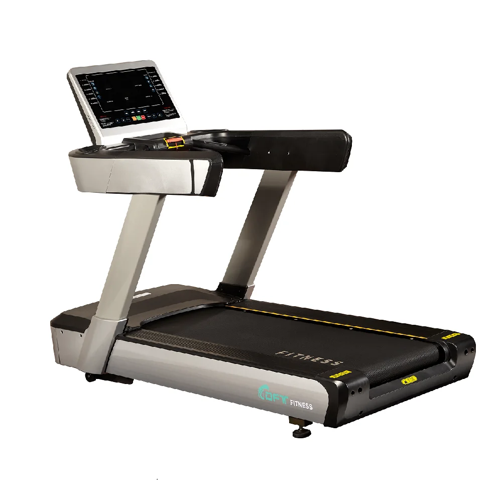 2021 DFT-9300 GYM use commercial treadmill  silver color  touch screen fitness equipment running machine great wall motor