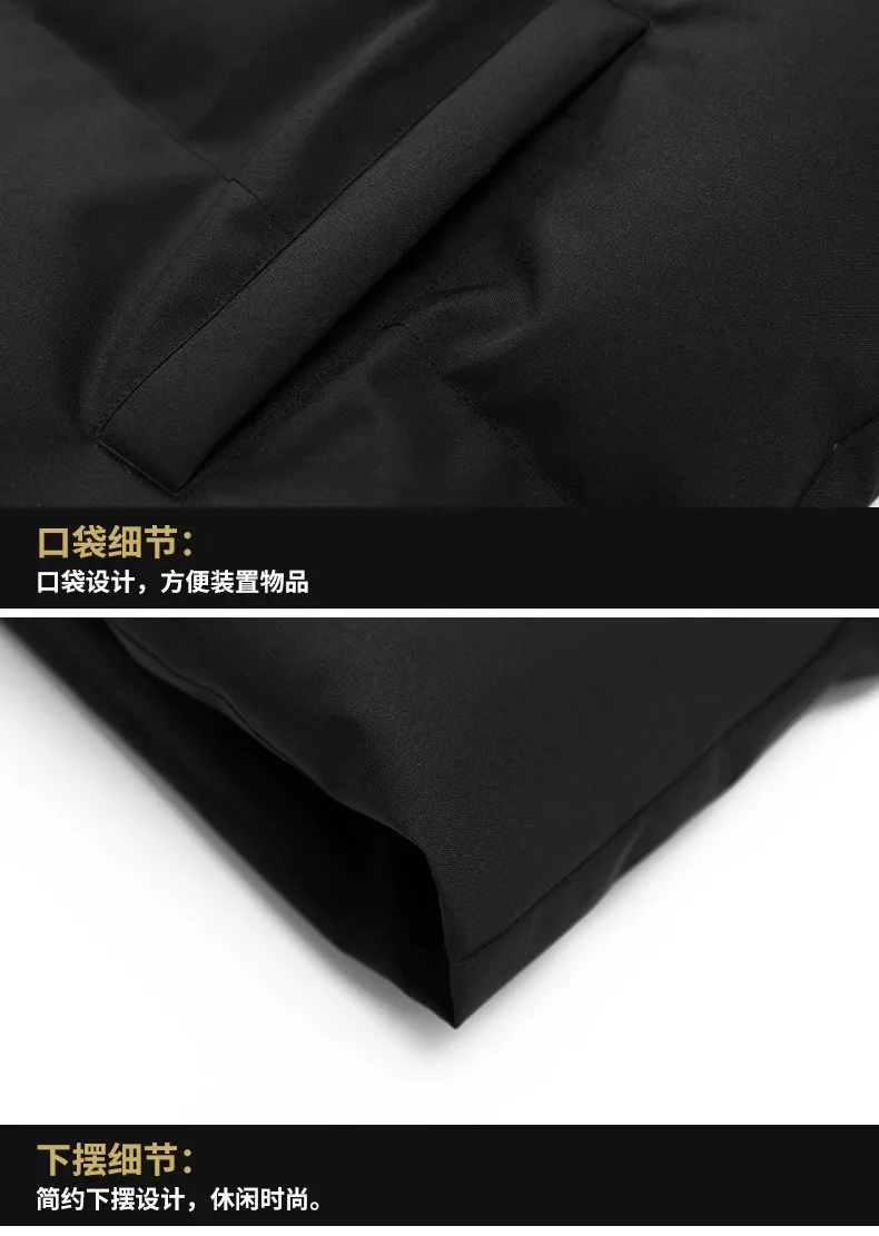 Custom Logo OEM Men Winter Jackets Cotton Outerwear Clothing 2023 New Parkas Windbreaker Thick Warm Male Coat