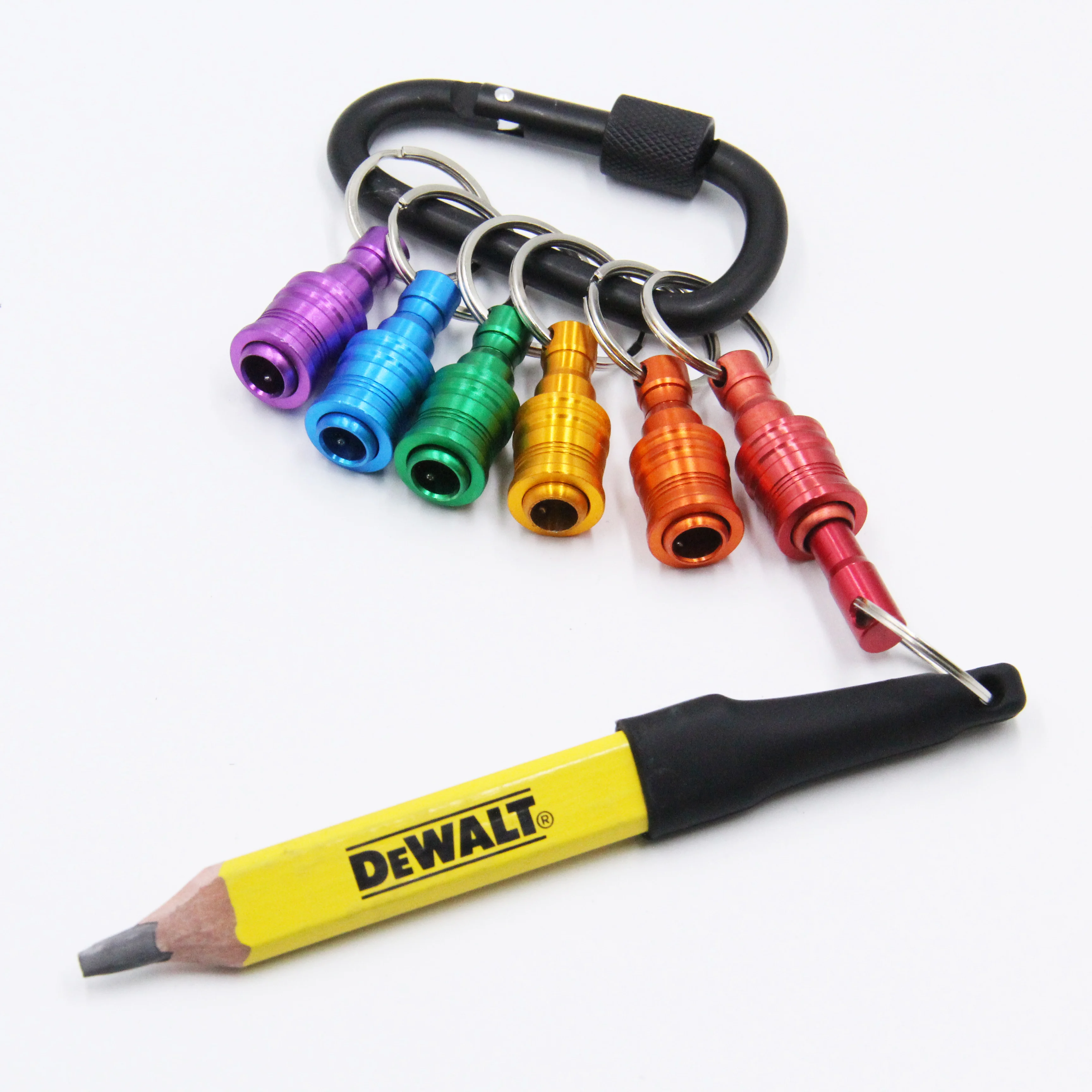 Screwdriver bit Nut Driver Drill Bit Carrying Bit holder Keychain Set Buy to get FREE GIFT