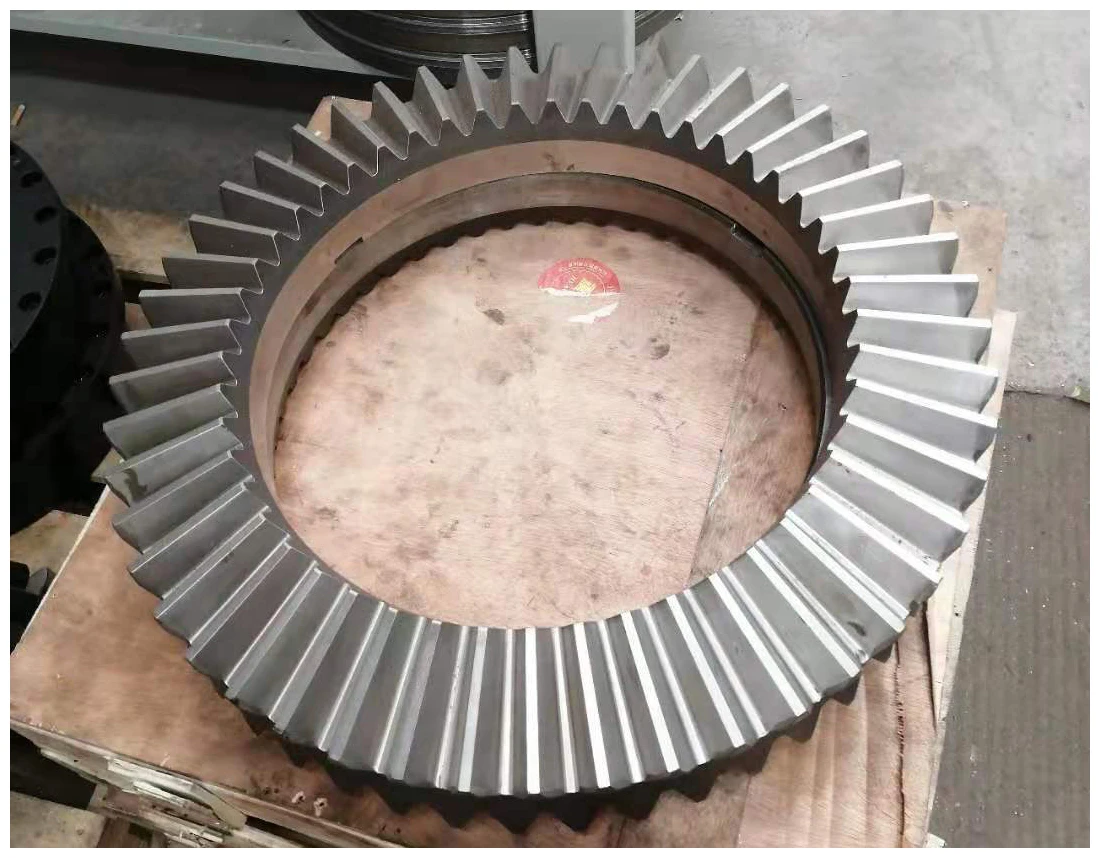 
Professional manufacturer sales of heavy equipment alloy steel OEM/ODM straight bevel spur gear 
