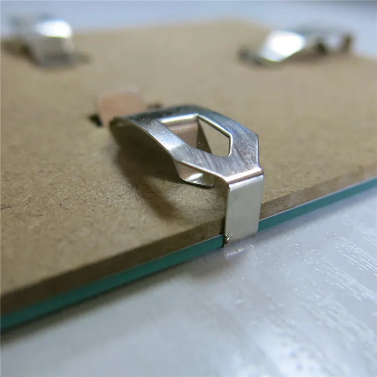 frameless glass clip picture photo frame advertisement frame