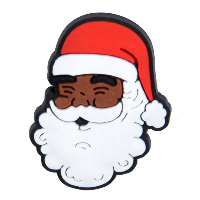 Wholesale Happy Winter Theme Snowflake Glove Snowman PVC Shoe Charms Sandals Wristband Decoration Charms for Christmas Gifts