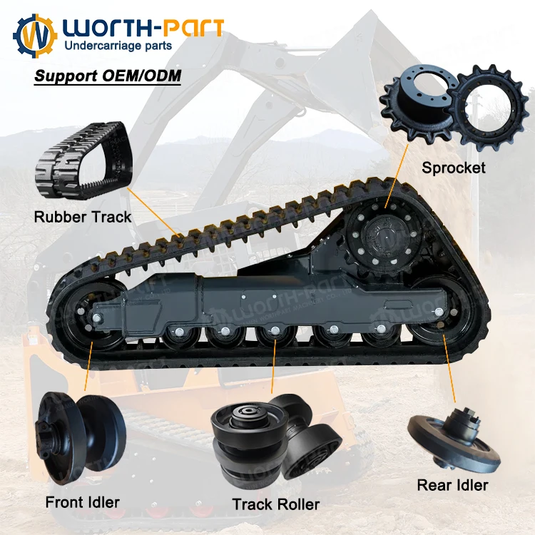 Kobelco Sk17 Sk020 Sk35Sr Sk40 Sk40Sr Sk45 Sk50 Sk50Ur Sk50Ur-3 Sx55Srx-6 Sk70 Sk75 Sk75Us Sk80 Rubber Track