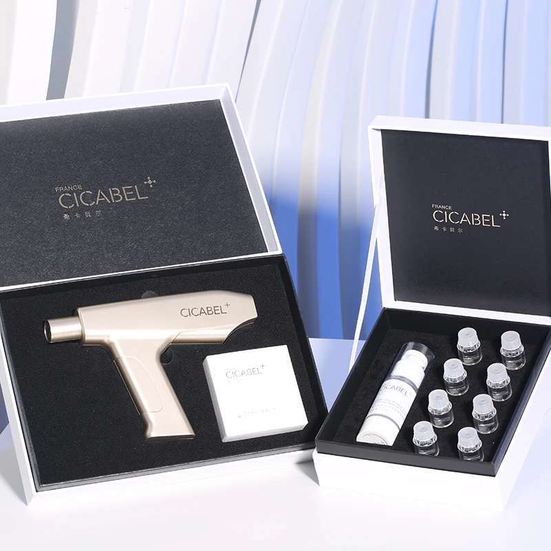 2020 new beauty facial machines CICABEL meso therapy meso gun with meso ampoule for skincare