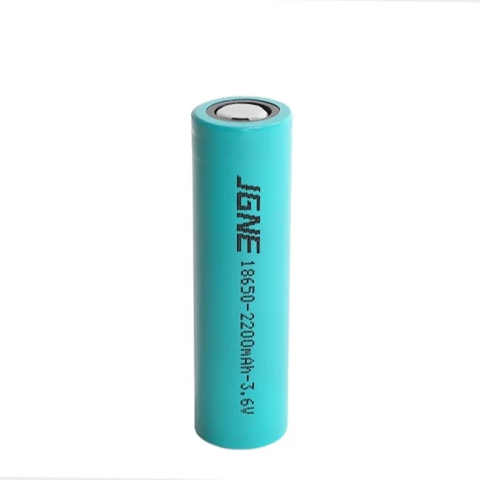 Cylindrical AAA Size Rechargeable Cylindrical Lithium Ion 3.7v 2200mah Battery Ternary Power Lithium Battery
