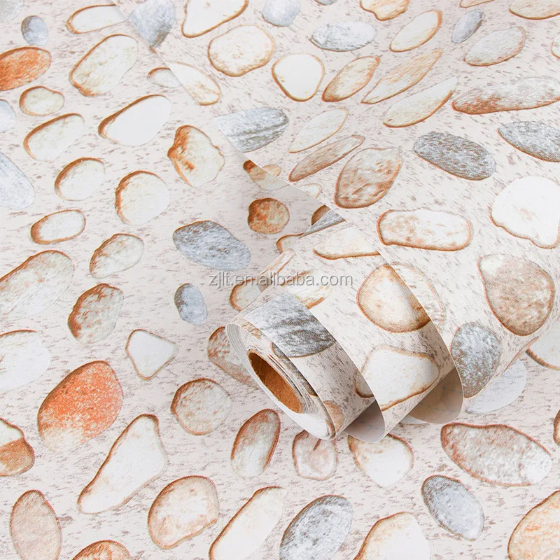 Decorative adhesive self adhesive wallpaper brick shape