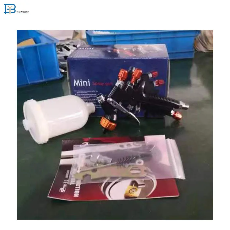 High Quality HVLP Mini88 Spray Gun 0.5 0.8mm Airbrush Top Paint Sprayer for Painting Aerograph Car Tool Hot Selling