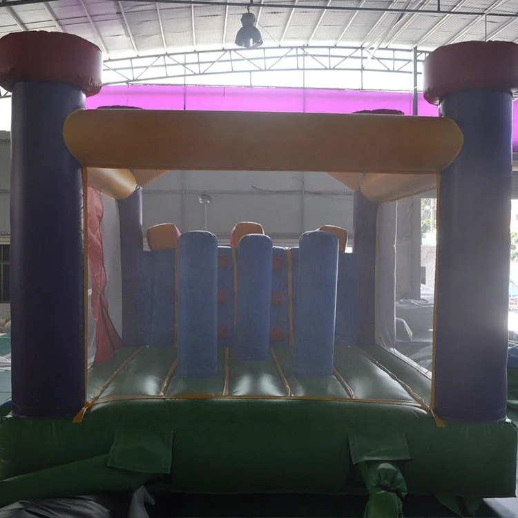 Детский надувной замок, надувной батут, батут с горкой