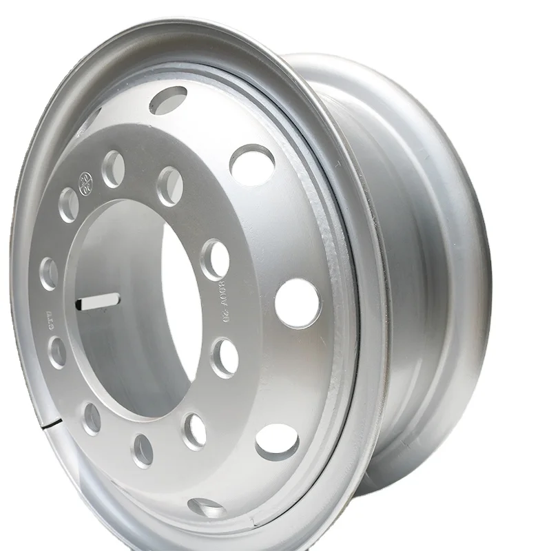 6.5-20 7.00T-20 7.50V-20 WHEELS Good quality of wholesale factory steel galvanized trailer wheels 8.00V-20 8.5-20 9.0-20