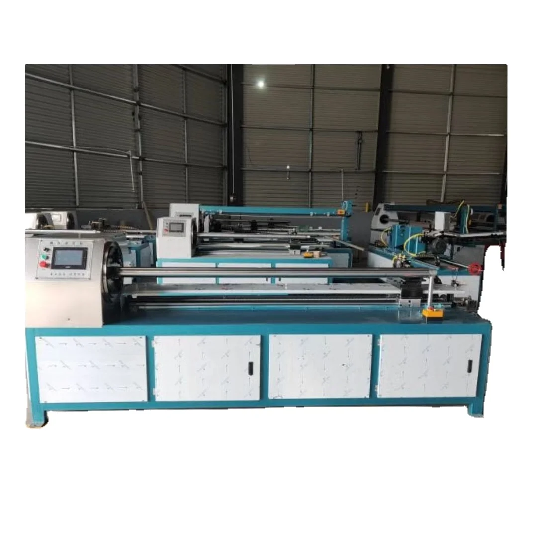 TLJ-1800 manual  paper core tube pipe cutter roll making cutting machine