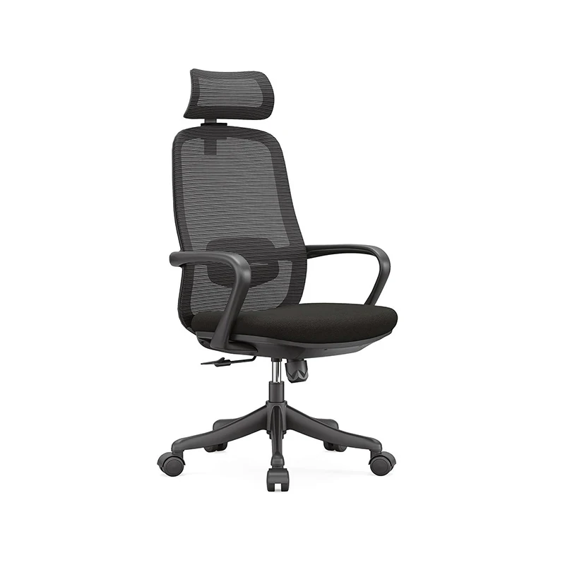 Modern Luxury Lift Chair Ergonomic Metal and PP Full Mesh Swivel Reclining Office Work Chair with Adjustable Headrest