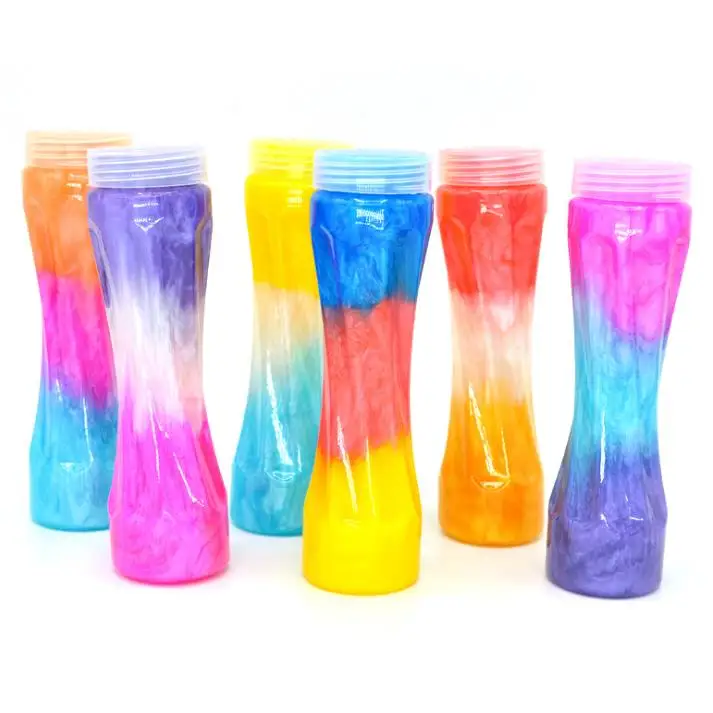 W335 New 2020 Children Educational Toys Non Toxic Slime Mud Pearl Crystal Clear Slime