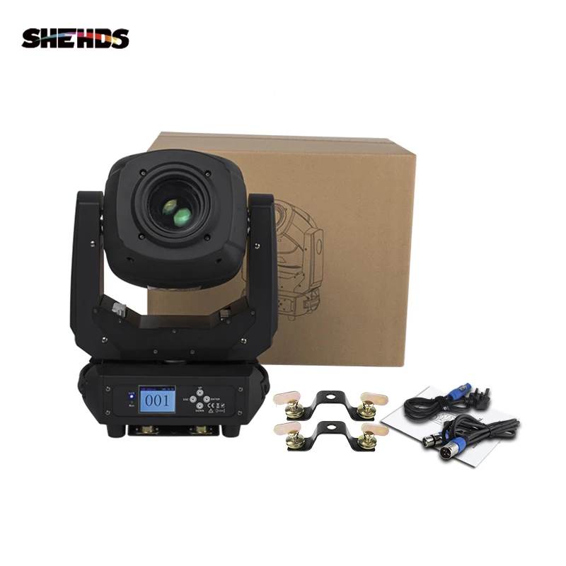 Compact Design Gobo Lyre Beam 230W LED Spot Moving Head with 5 linear 6 circular Double Prism