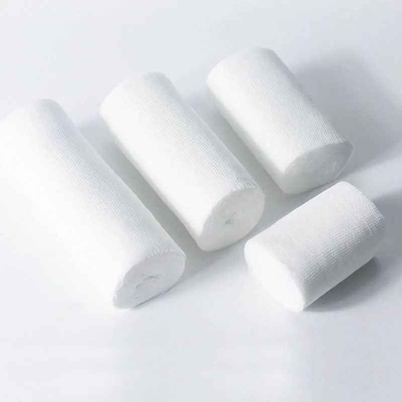 Disposable Absorbent Gauze Conforming Bandage Gauze Roll Good Price Wow Gauze Bandage with 100% pure cotton