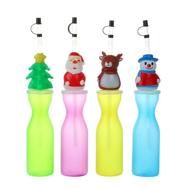 BPA Free Special LED 3D Animal Plastic Kids Cup 16 Oz Party Beverage Drinking Cup For Children
