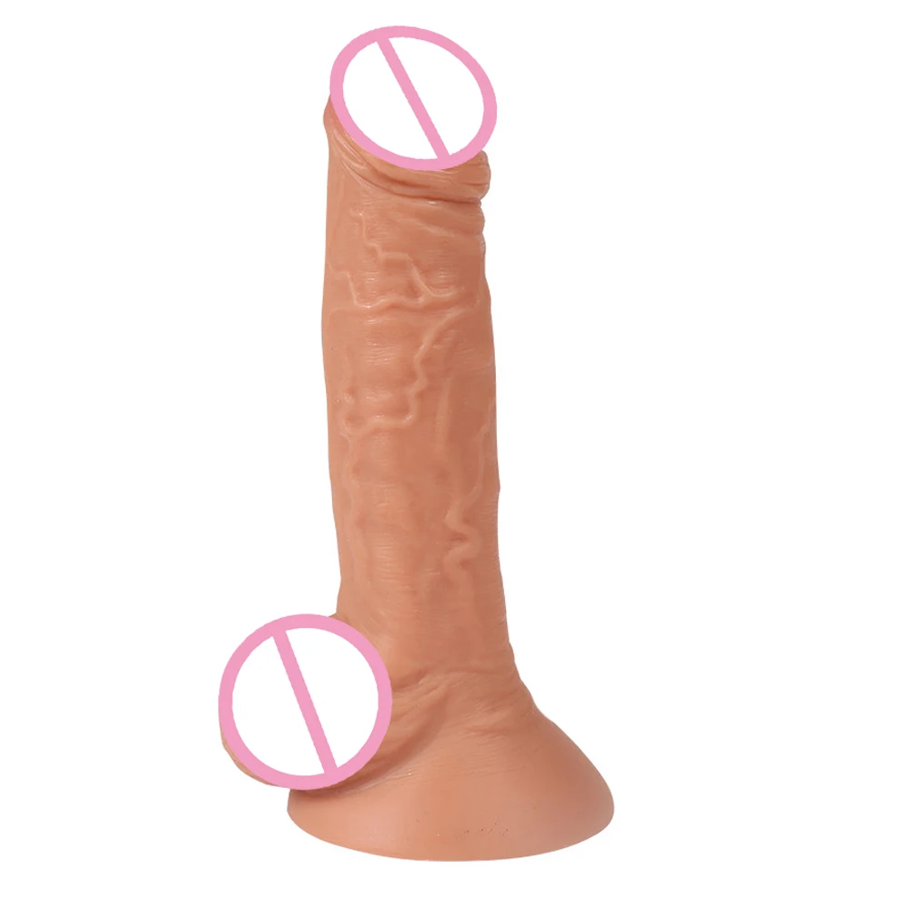 2022 XISE Super Soft Big Dildo Realistic Huge Liquid Silicone Dildo For Women Factory Price suction cup dildo