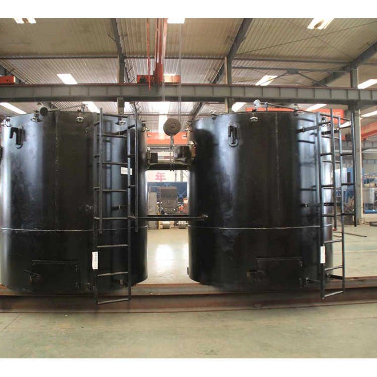 Jiutian new vertical sawdust charring kiln price reduction