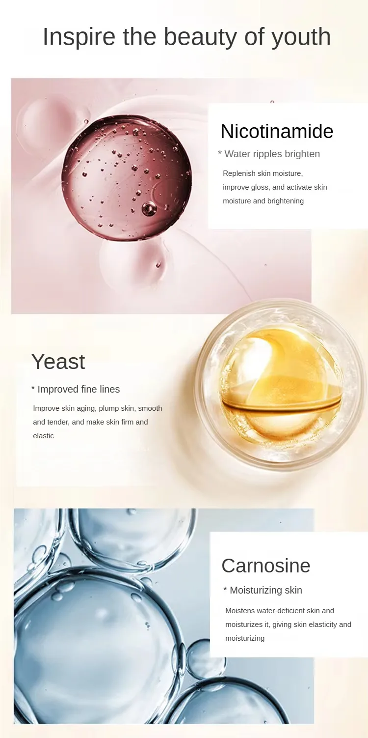 AINUO Gold Yeast Soft Facial Cleanser Mild Cleansing without Stimulation