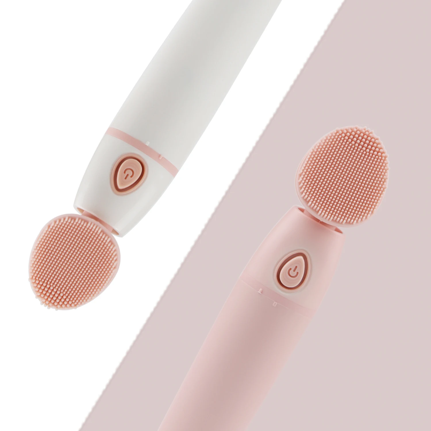 Global Custom Deep Pore Cleansing Face Cleansing Brush Silicone Exfoliation Ultrasonic Silicone Facial Sonic Cleansing Brush