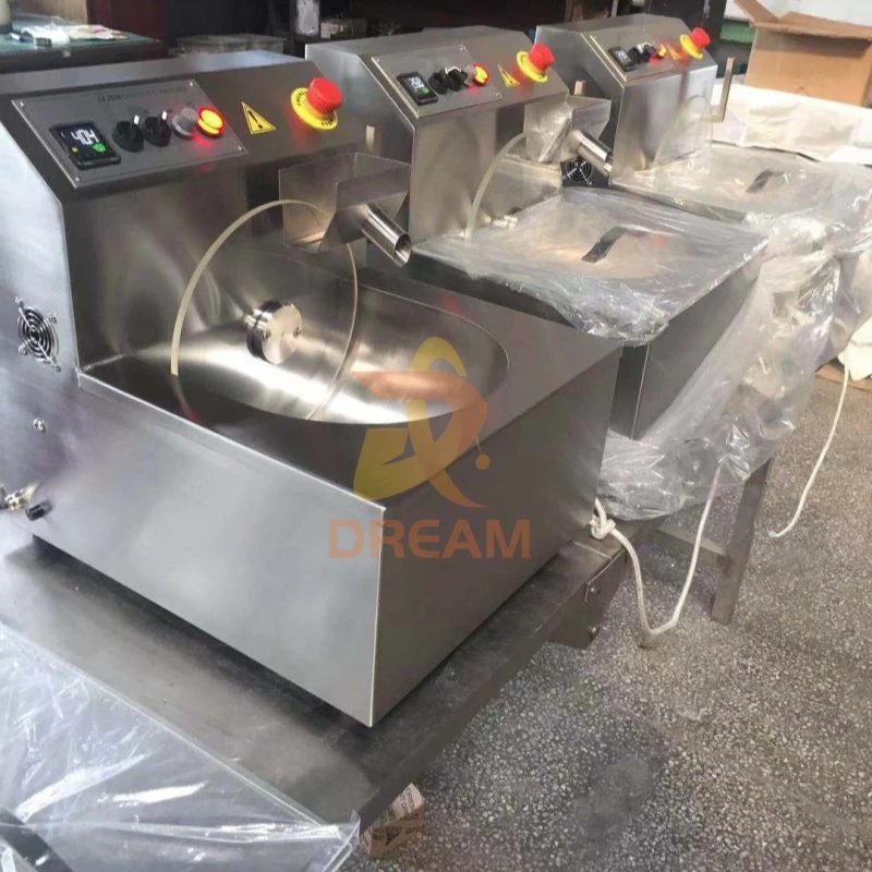 Automatic 8/15/30 Kg Small Chocolate Making Machine Mini Chocolate Melting Machine Small Chocolate Mtempering Machinery
