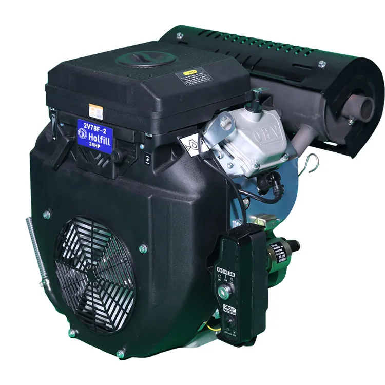 4 Stroke 24hp Petrol Engine Air Cooled Lifan 2V78F-2 688CC Gasoline Engine