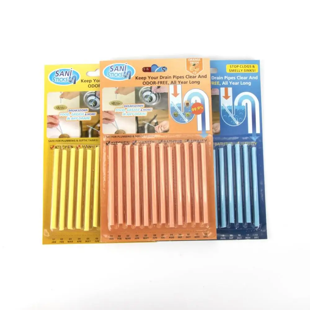 keep drain pipe cleaner sticks toilet bathroom kitchen cleaner drain and sink cleaner sticks