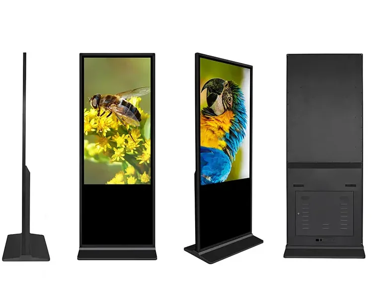 LCD Kisok 55 Inch Digital Signage Floor Stand Touch Screen Can Be Used in Schools, Supermarkets, Hospitals, Etc