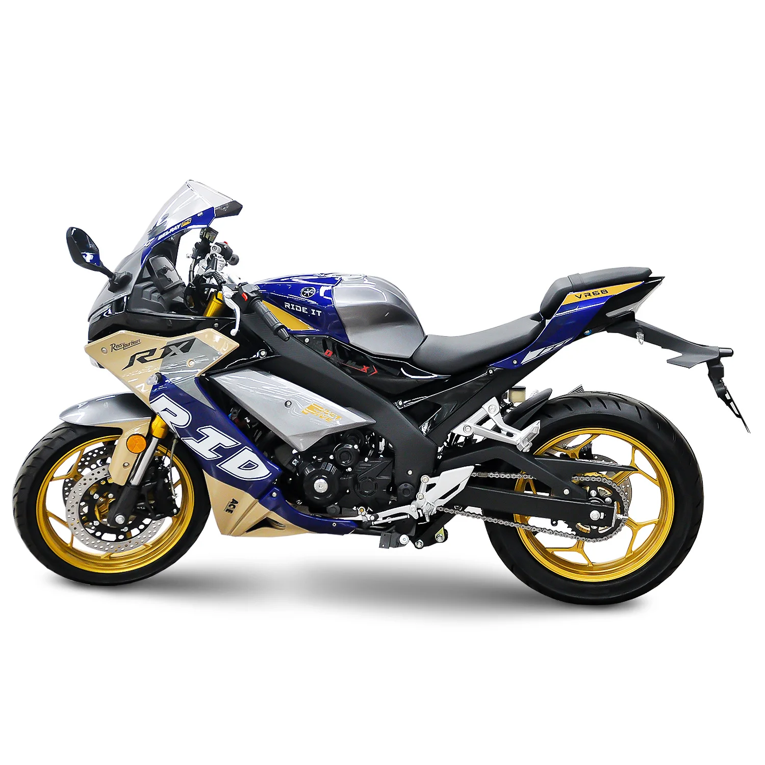 Factory Wholesale 400CC gasoline Motorcycle with High-Speed Water Cooling