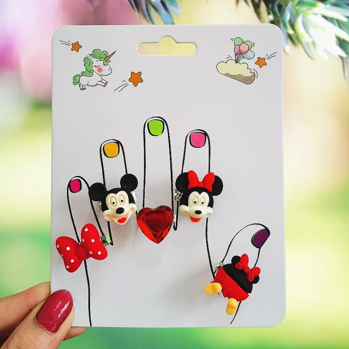 
Ring Set Little Baby Girls Adjustable Cartoon Rings Jewelry Set Cute Mickey Unicorn Rings 03R059 