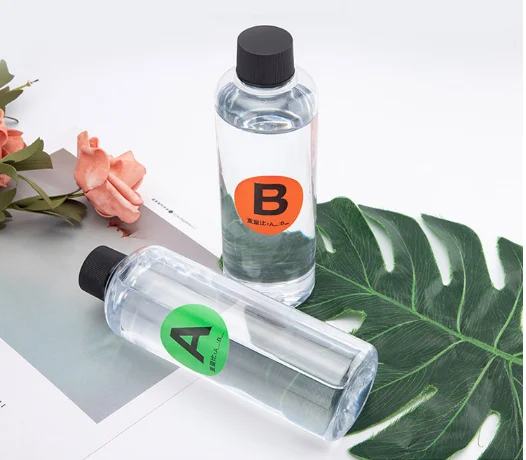 Fast curing epoxy resin 1 to 1 ratio clear crystal epoxy for crafts DIY  jewelry 9 to 11 hours curing