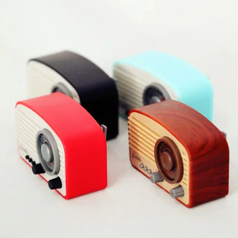 1:12 dollhouse Miniature Retro classic radio miniature furniture scene decoration