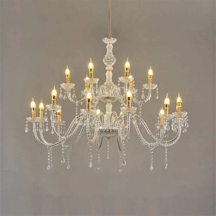 Wedding Acrylic Crystal Chandelier Wedding Hall Decorative Lights Wedding Props Chandelier