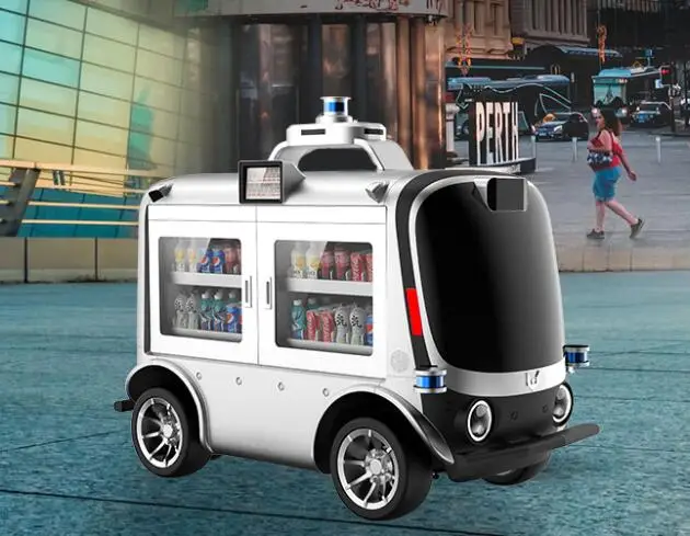 2023 Robots Industriales Agv Transport Vehicle Robot Aspirador Industrial