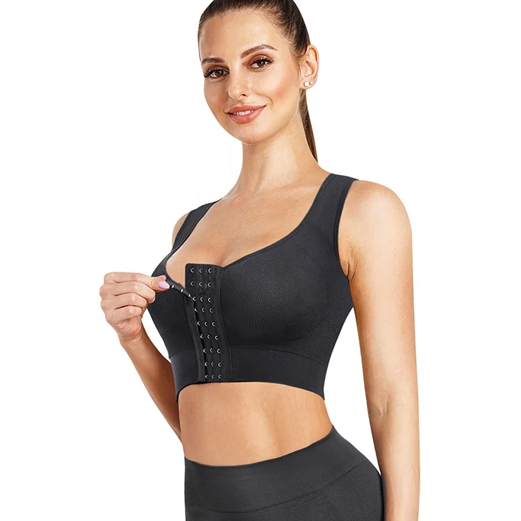 Seamless comfortable Women Postoperative bra Post Surgery Recovery Support Wireless Bras
