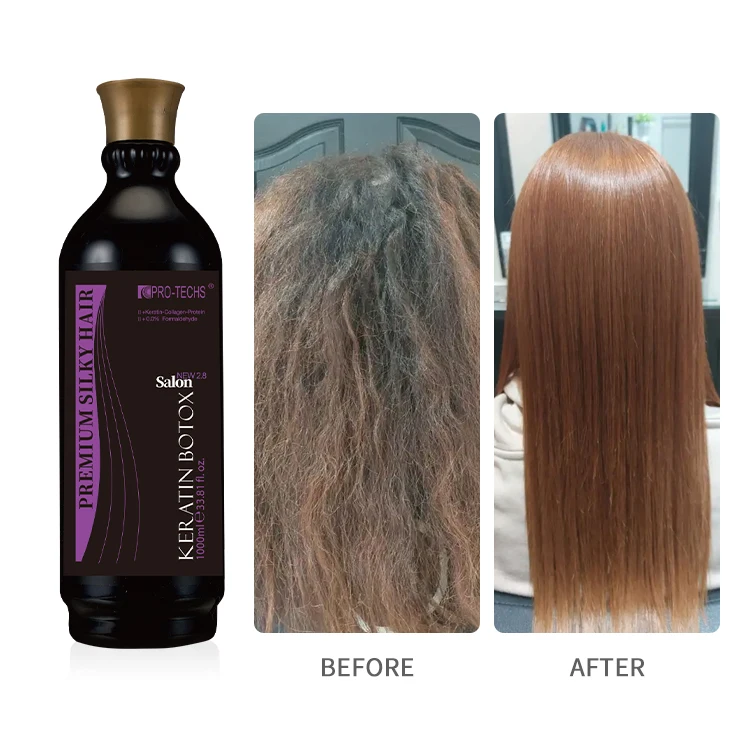 0% Formaldehyde AMINO ACID Keratin Private label Hydrolyzed Brazilian Hair Protein Keratina Straight Treatment