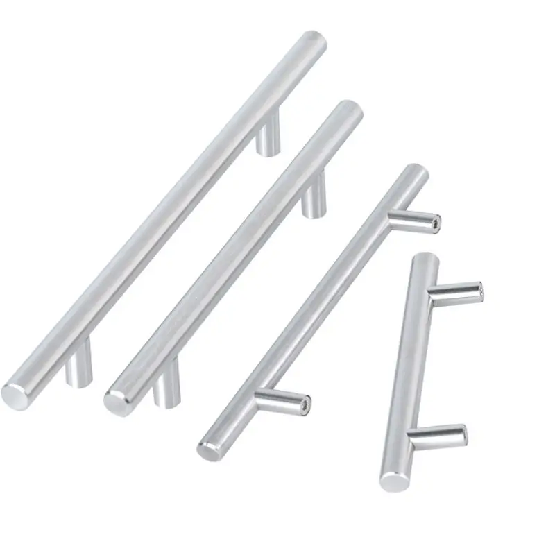 Ручка для мебели Т-образная ручка из нержавеющей стали кухонных ящиков