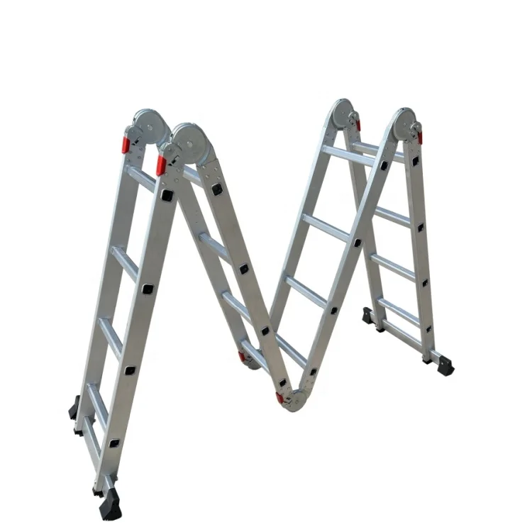 Aluminium Folding Multi Purpose Heavy Duty Scaffold Extension Step Ladder