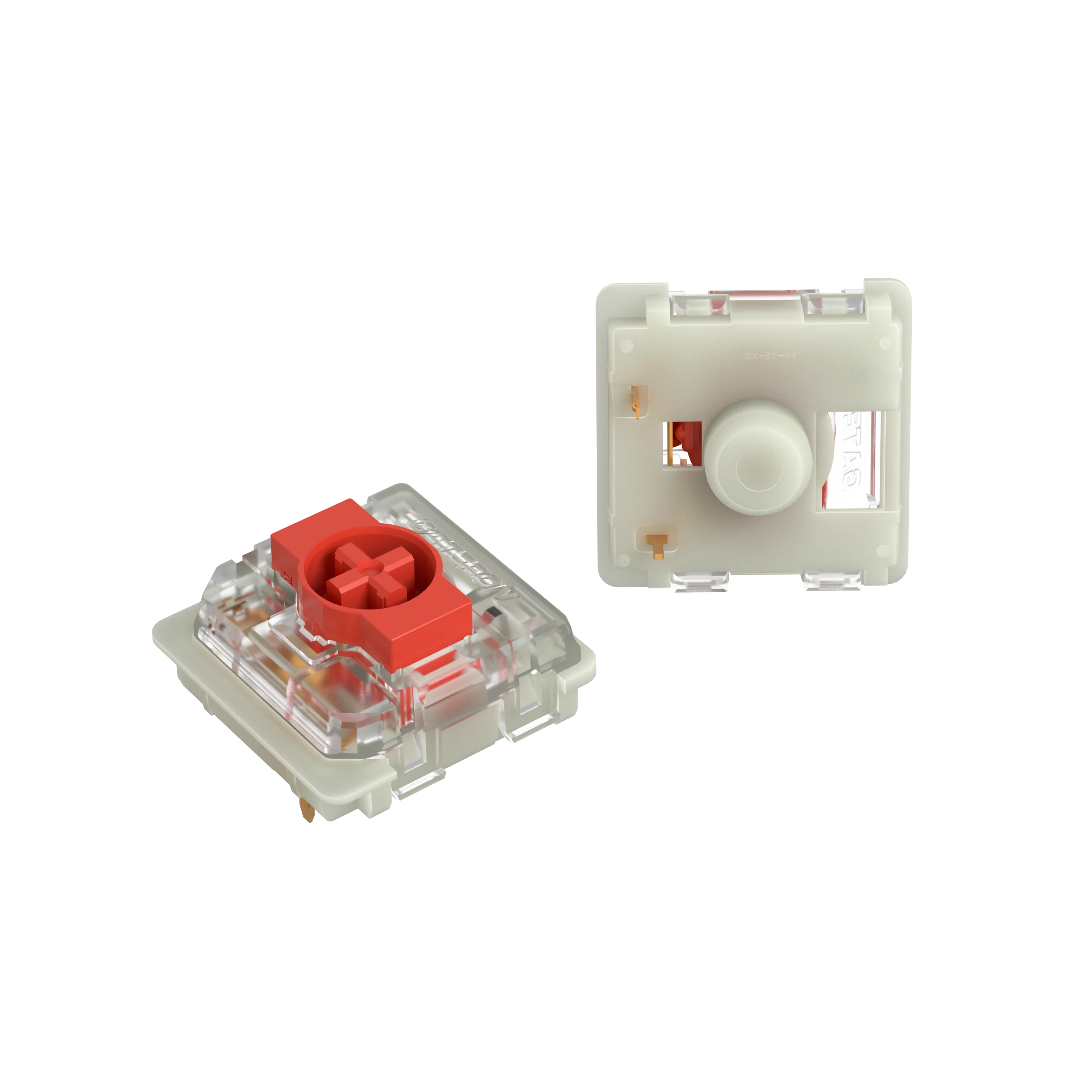 GATERON  KS-33 3 pin blue red brown silver customized DIY Hot swap mechanical keyboard low profile 2.0 switch