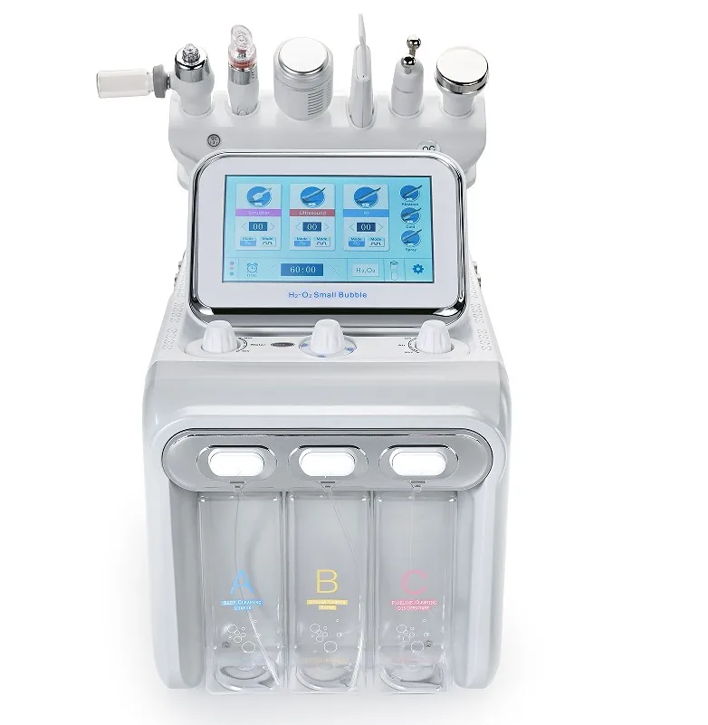 Hot Selling 6 in 1 Hydrodermabrasion Skin Care Hydro Hydra Water Facial Machine hydra beauty Machine Hydra-Oxygen-Facial-Machine