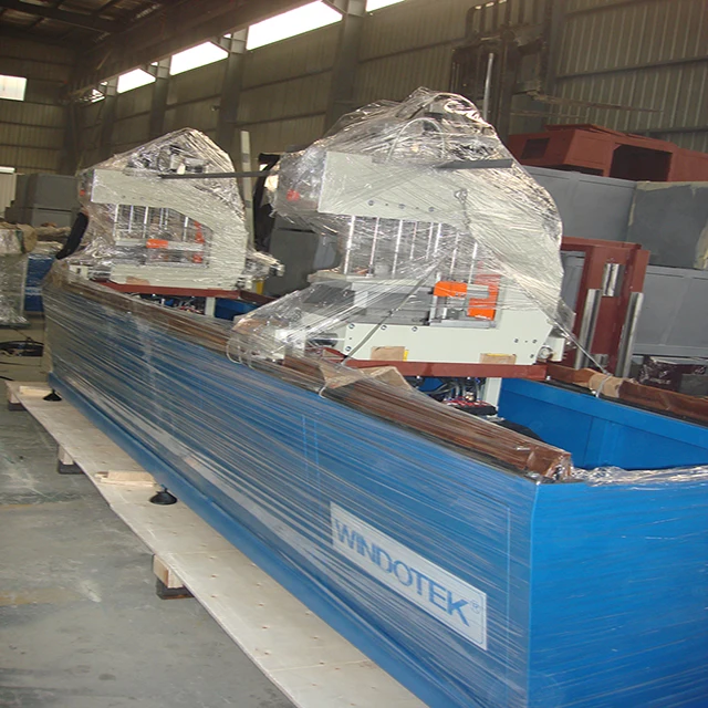 automatic pvc Windows and Door Product Line upvc Seamless Welding Machine