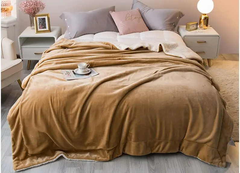 amazon hot sale fleece chinese blanket for winter