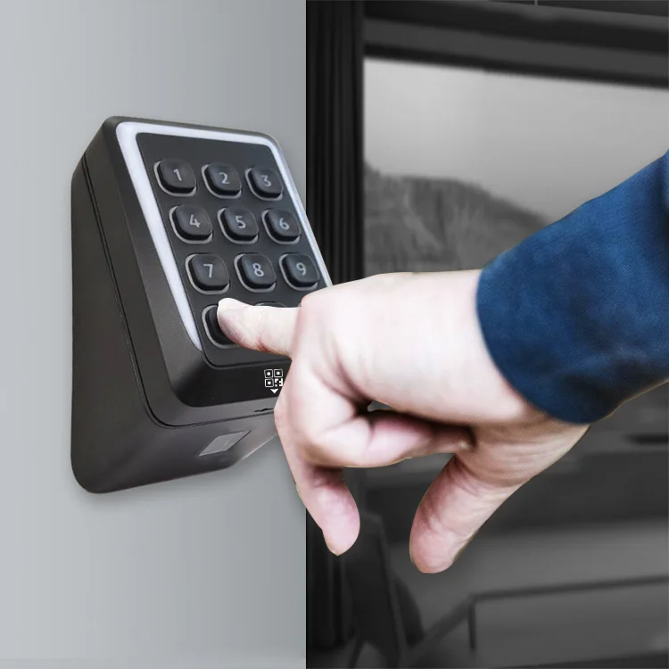 RS485 приближения считыватели карт Ic Nfc умный Qr код для Барьер ворот 2c Slave доступа считыватель отпечатков пальцев