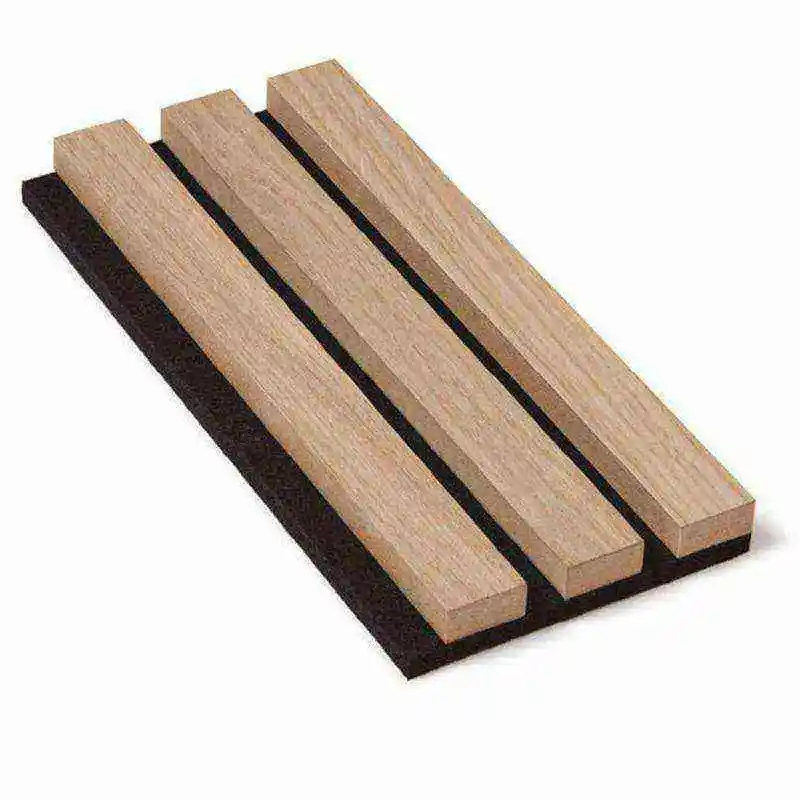 Composite Wood Polyester Fiber Wool Acoustic Panel Polyester Wood Veneer Soundproof Wall Panels