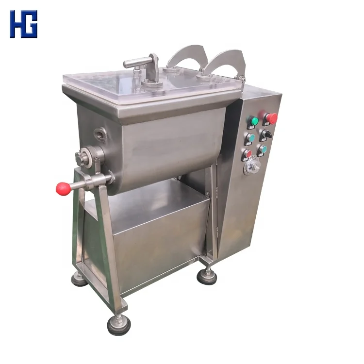 Food Processor Stainless Cheap Tilting Chard 20L 50L 100L Vavuum Meat Mixer