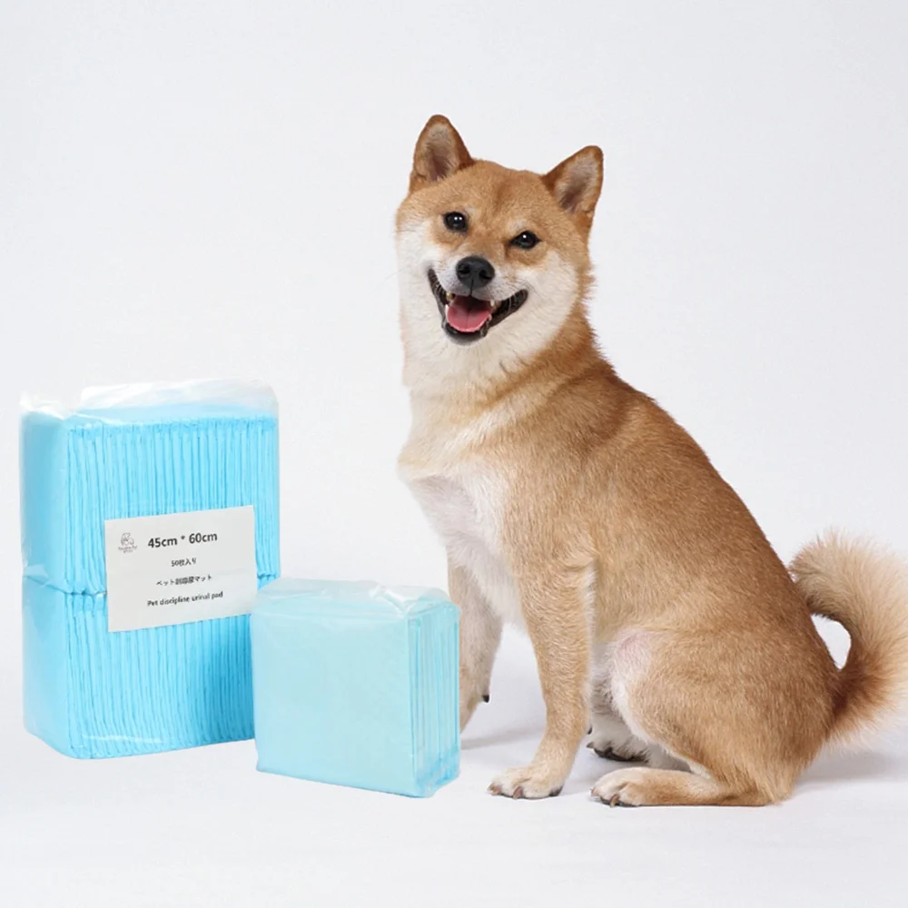 Cheap pet puppy pad super absorbency pet supplies 2021 disposable pet training pad